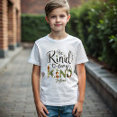 Search for message kids tshirts Be kind