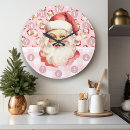 Search for christmas clocks Pink