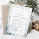 Search for blue tree wedding invitations Elegant