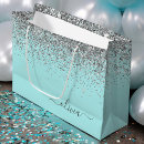 Search for silver glitter gift bags Sparkle