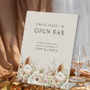 Search for open bar free drinks wedding signs Drinks are on us