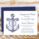 Search for boat engagement party invitations Anchor