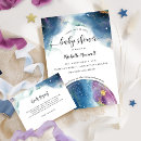 Search for constellation baby shower invitations Watercolor