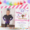 Search for girls gymnastics party invitations For her