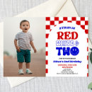 Search for red white and blue birthday invitations Boy