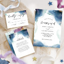 Search for night sky invitations Calligraphy