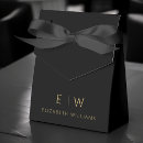 Search for black and gold favour boxes Modern