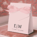 Search for blush pink favour boxes Modern