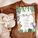 Search for greenery oh baby shower invitations Cute