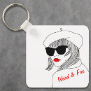 Search for women quote key rings Modern