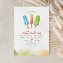 Search for popsicle party invitations Pop on over