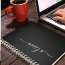 Search for black and white notebooks Professional