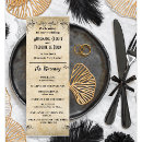 Search for parchment paper wedding programmes Rustic