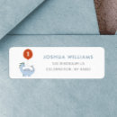 Search for dinosaur birthday return address labels Cute
