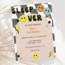 Search for black and white teen birthday invitations Retro