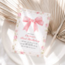 Search for pearl birthday invitations Bow