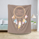 Search for dreamcatcher blankets Bohemian