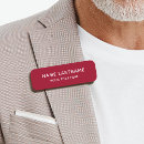 Search for red name tags Stylish
