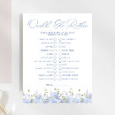 Search for blue bridal shower games Calligraphy