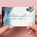 Search for blue and gold business cards Elegant