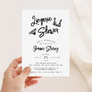 Search for brush script invitations Black