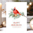 Search for red cardinal bird cards Winter