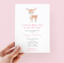 Search for fawn baby shower invitations Oh deer