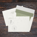 Search for sage green wedding envelopes Sophisticated