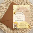 Search for honey bear and bee invitations Sunflower