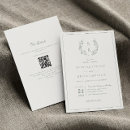 Search for green wreath invitations Qr code