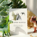 Search for dinosaur diaper raffle tickets Watercolor