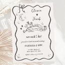 Search for fun wedding invitations Handwritten