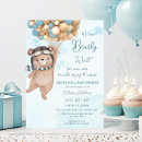 Search for free baby shower invitations Watercolor cartoon illustration kawaii