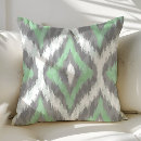 Search for green and grey cushions For her