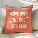 Search for dog cushions Typography