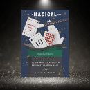 Search for magic show birthday invitations Magical