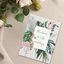 Search for flamingo moving announcement cards Tropical