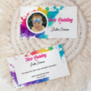 Search for bdays business cards Party