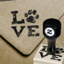 Search for dog paw print rubber stamps Animals