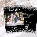 Search for with qr code thank you cards Black