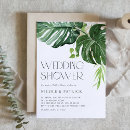 Search for monstera leaves wedding invitations Tropical