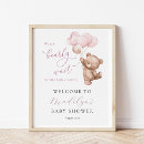 Search for teddy bear baby shower posters Girl