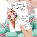 Search for ice cream bridal shower invitations Cute