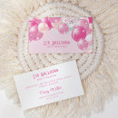Search for balloon artist business cards Pink