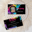 Search for paint party business cards Cute