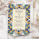 Search for mediterranean wedding invitations Blue