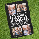 Search for photo golf towels Dad birthday