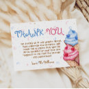 Search for gender reveal thank you cards Summer