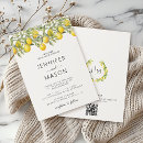 Search for citrus wedding invitations Italian