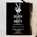 Search for humour halloween invitations Black and white